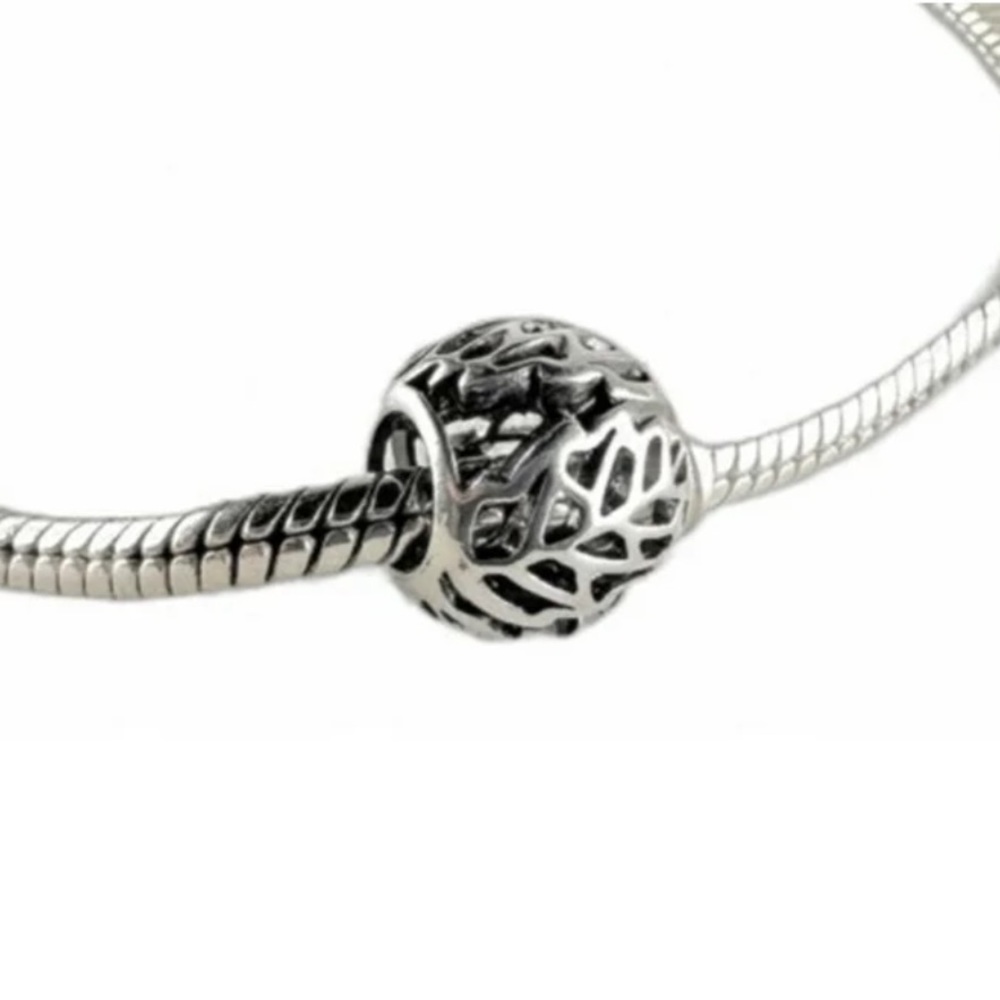 Authentic Pandora Openworks Leaves Charm